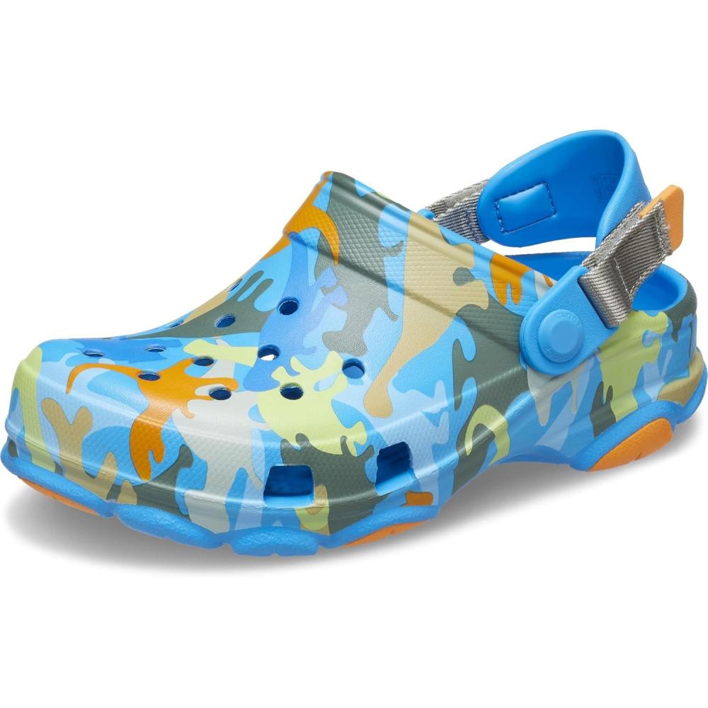 imageCrocs Kids Classic AllTerrain ClogsOceanMulti