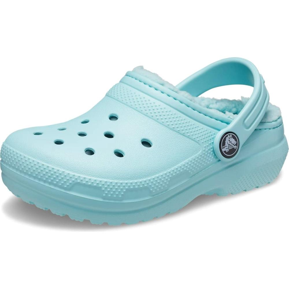 imageCrocs Kids Classic Tie Dye Lined ClogPure Water