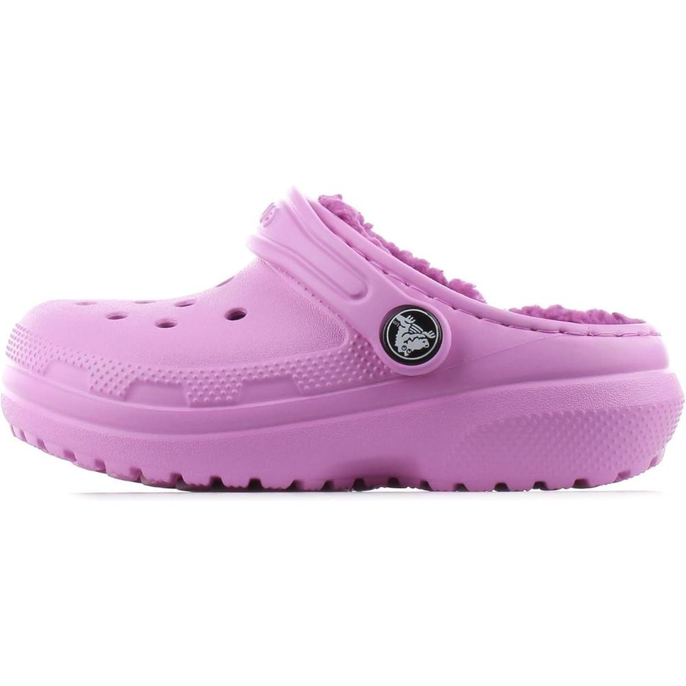 imageCrocs Kids Classic Tie Dye Lined ClogTaffy Pink