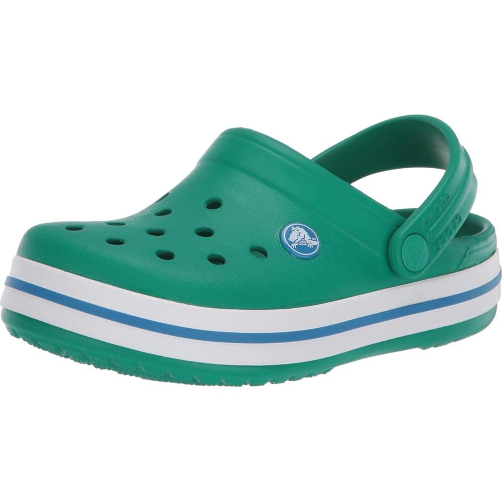imageCrocs Kids Crocband ClogDeep GreenPrep Blue