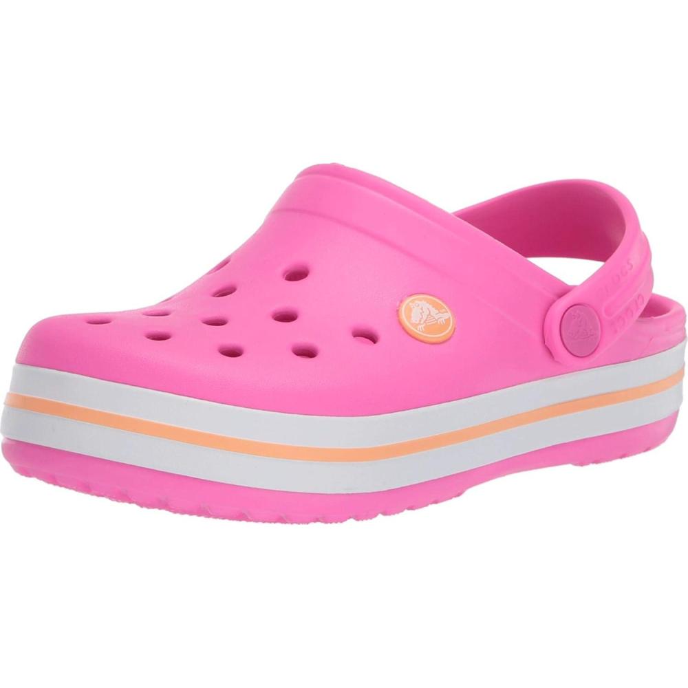 imageCrocs Kids Crocband ClogElectric PinkCantaloupe