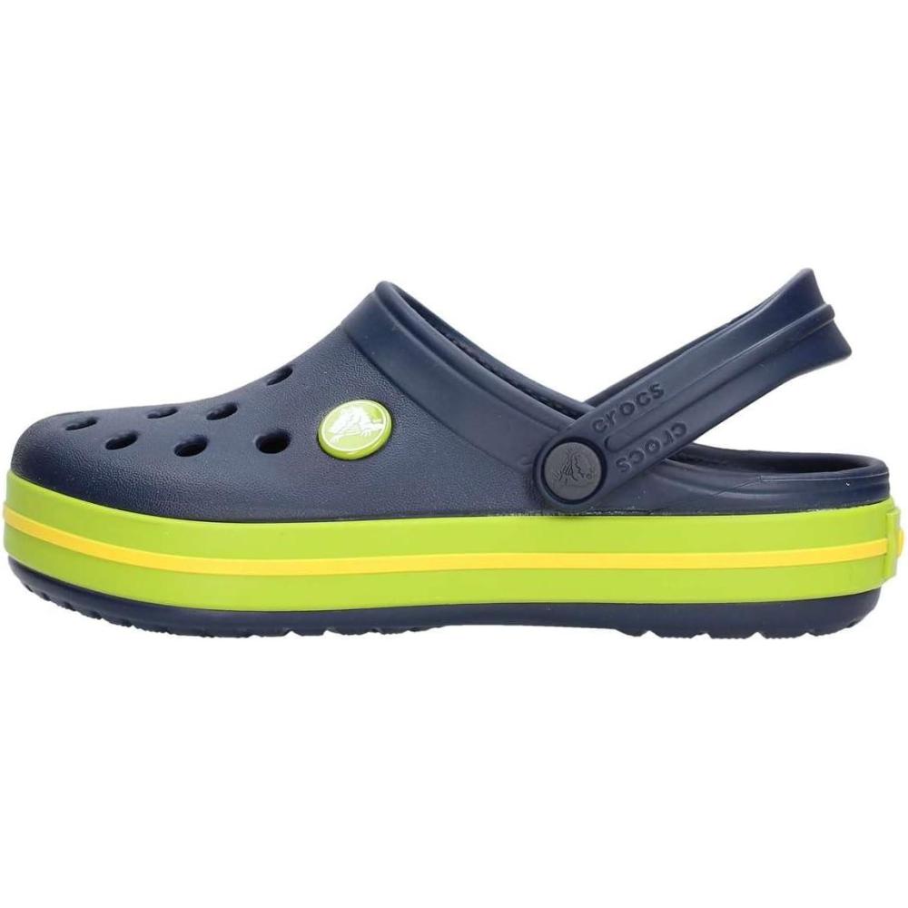 imageCrocs Kids Crocband ClogNavy Volt Green