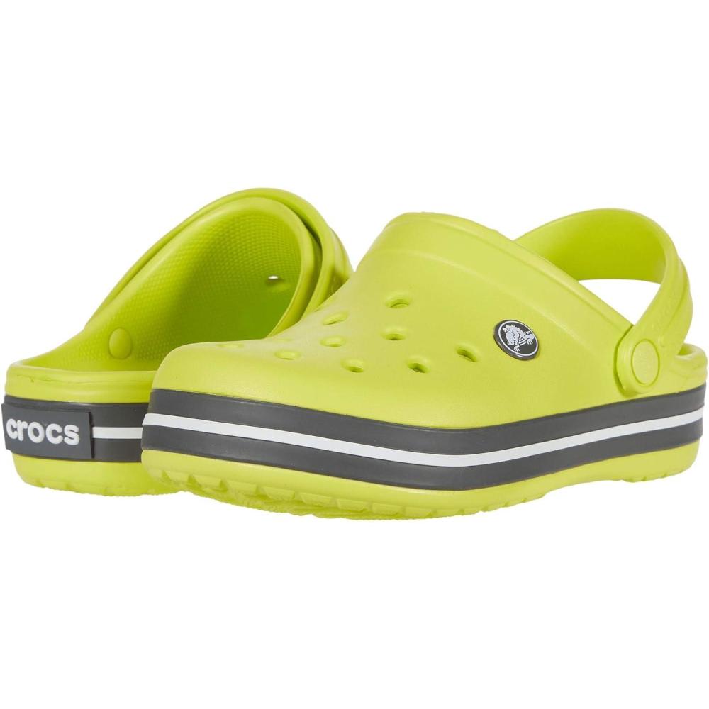 imageCrocs Kids Crocband ClogsCitrus Slate Grey