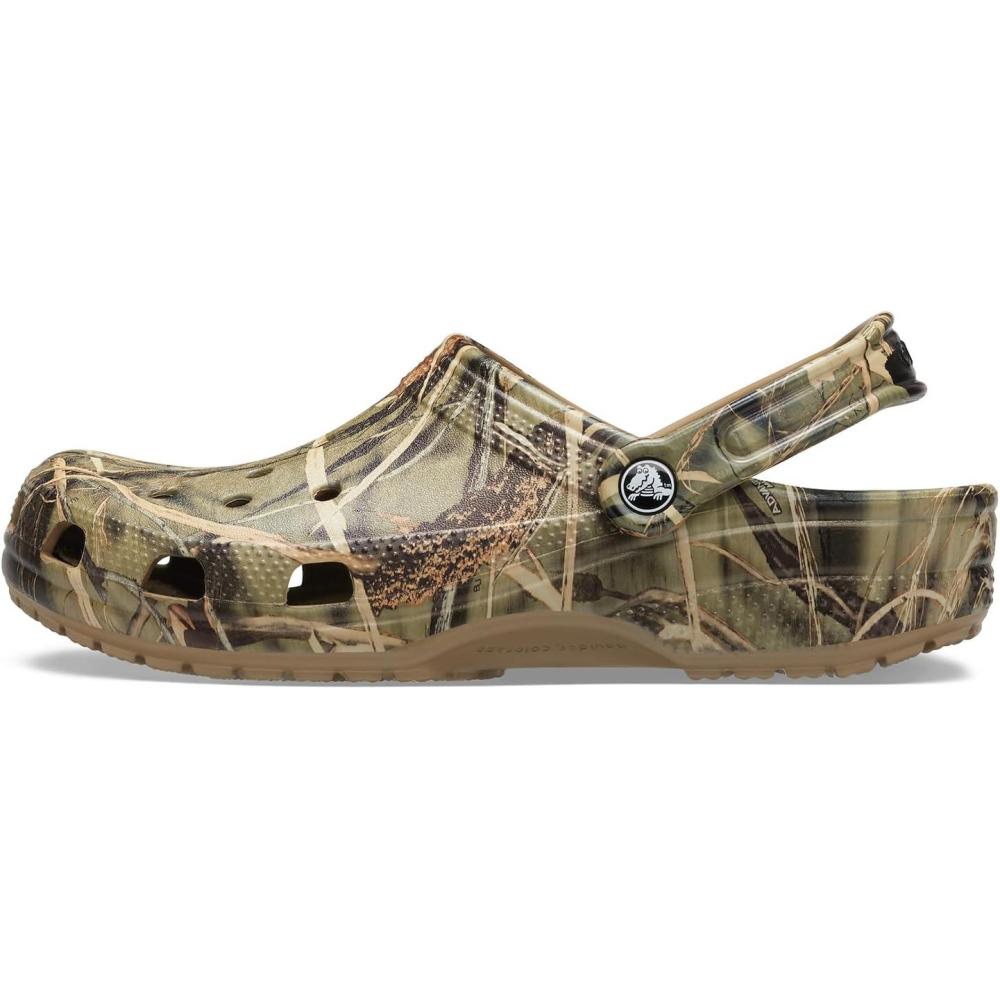 imageCrocs UnisexAdult Classic Realtree ClogKhaki