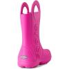 Crocs womens Handle It Rain Boots(Pink Crush)
