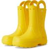 Crocs womens Handle It Rain Boots(Yellow)