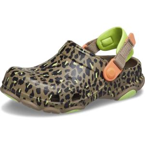 Crocs Kids’ Classic All-Terrain Clogs(Khaki/Multi)