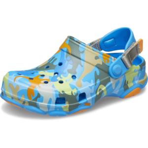 Crocs Kids’ Classic All-Terrain Clogs(Ocean/Multi)