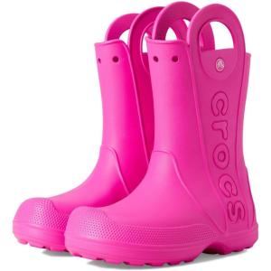 Crocs womens Handle It Rain Boots(Pink Crush)