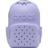 Crocs Classic Backpack, Personalize with Jibbitz Charms, Pink Milk, One Size(Mystic Purple)