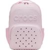 Crocs Classic Backpack, Personalize with Jibbitz Charms, Pink Milk, One Size(Pink Milk)