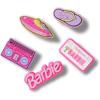 Crocs Girls’ Jibbitz Favorites Shoe Charm Packs(Barbie Retro)