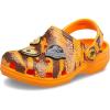 Crocs Kids’ Jurassic World Classic Clogs(Orange Zing)