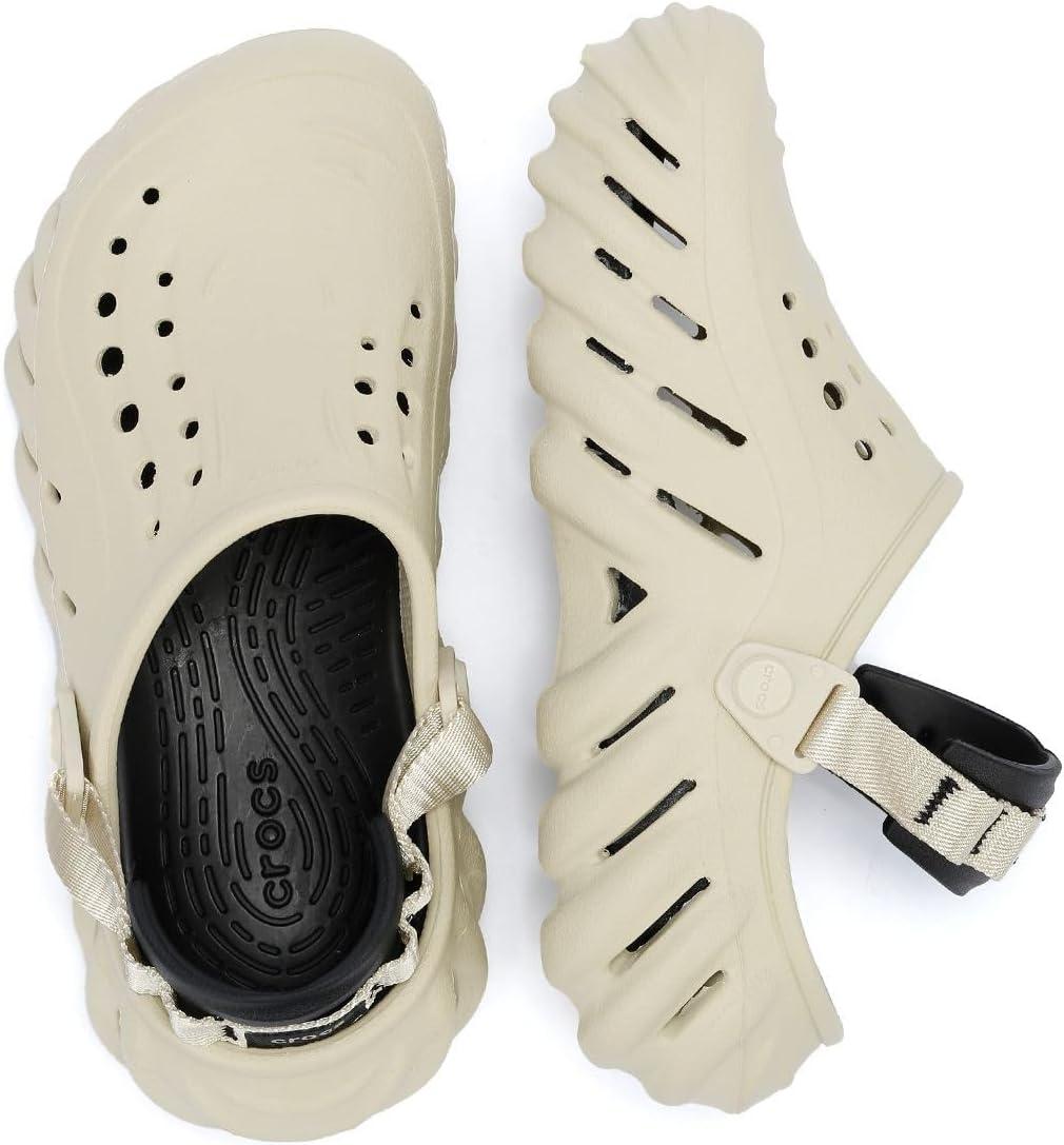 image:imageCrocs UnisexAdult Echo ClogBoneBlack