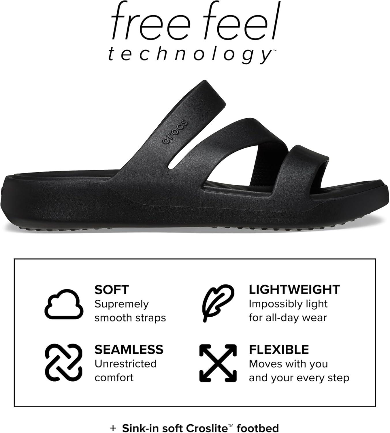 image:imageCrocs Women Getaway Strappy SandalsCassis