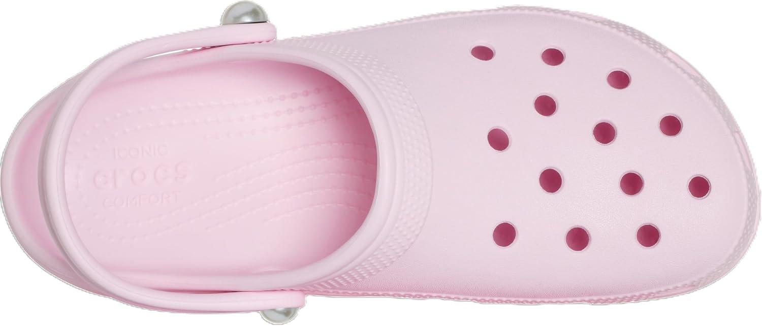 image:imageCrocs Womens Classic Platform ClogPink Milk