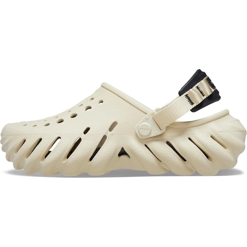 image:imageCrocs UnisexAdult Echo ClogBoneBlack