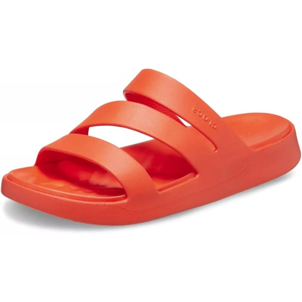 image:imageCrocs Women Getaway Strappy SandalsLava
