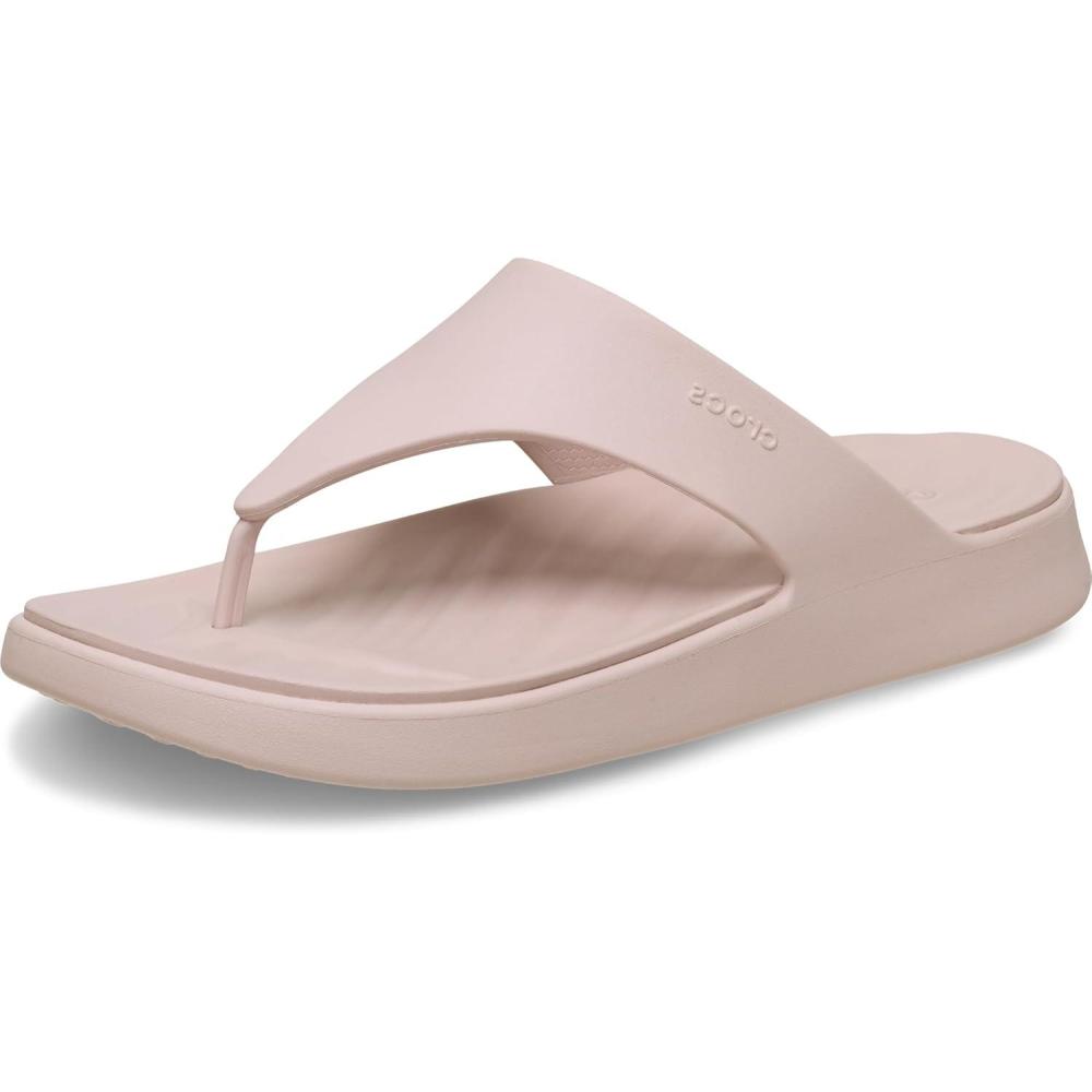 image:imageCrocs Womens Getaway Triangle Flip FlopsQuartz