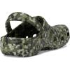 Crocs Unisex-Adult Classic Graphic Clogs(Army Green/Multi)