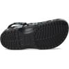Crocs Unisex-Adult Classic Graphic Clogs(Black/Slate Grey)