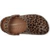 Crocs Unisex-Adult Classic Graphic Clogs(Sepia/Leopard)