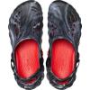 Crocs Unisex-Adult Echo Clog(Black/Flame)
