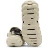 Crocs Unisex-Adult Echo Clog(Bone/Black)