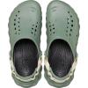 Crocs Unisex-Adult Echo Clog(Moss/Multi)