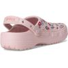 Crocs Women’s Classic Crafted Canvas Clogs(Floral Cotton Candy)