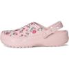Crocs Women’s Classic Crafted Canvas Clogs(Floral Cotton Candy)