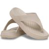 Crocs Women’s Getaway Triangle Flip Flops(Frappé)