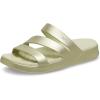 Crocs Women Getaway Strappy Sandals(Champagne Metallic)