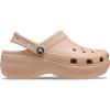 Crocs Women’s Classic Platform Clog(Pink Caramel)