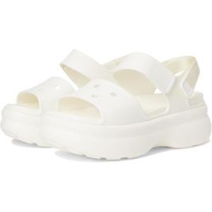 Crocs Women’s Soho Y Strap Sandals(Chalk)