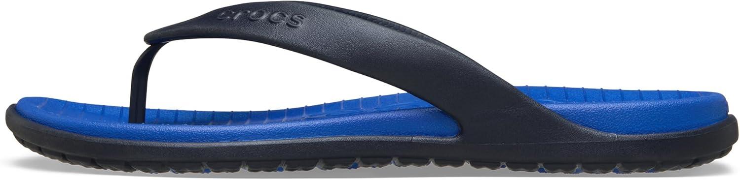 image:imageCrocs Mens Coast Flip Flops Sandals for MenBlue BoltDeep Navy