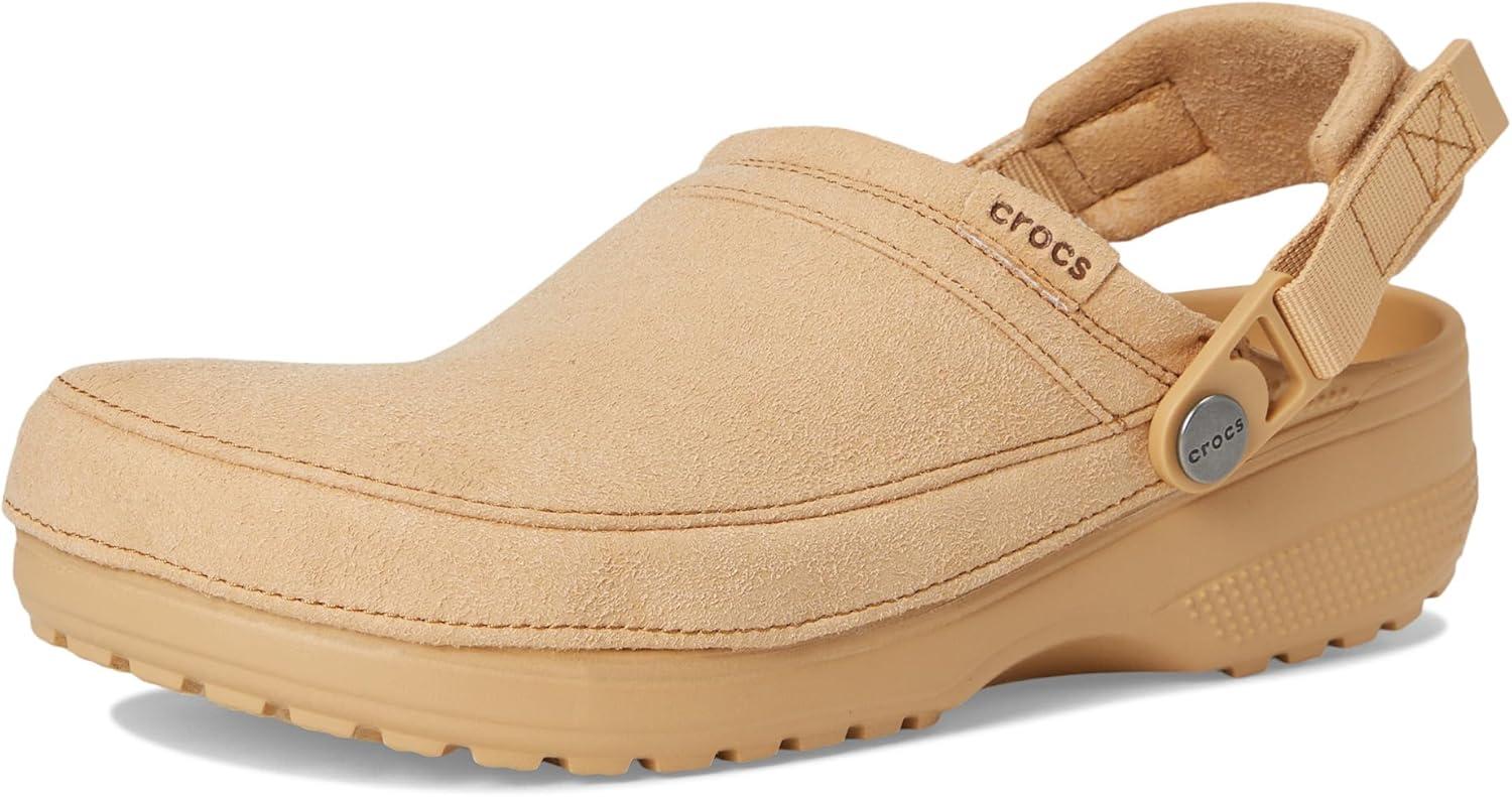 image:imageCrocs UnisexAdult Classic Crafted Canvas Clogs for Men and WomenCashew Suede