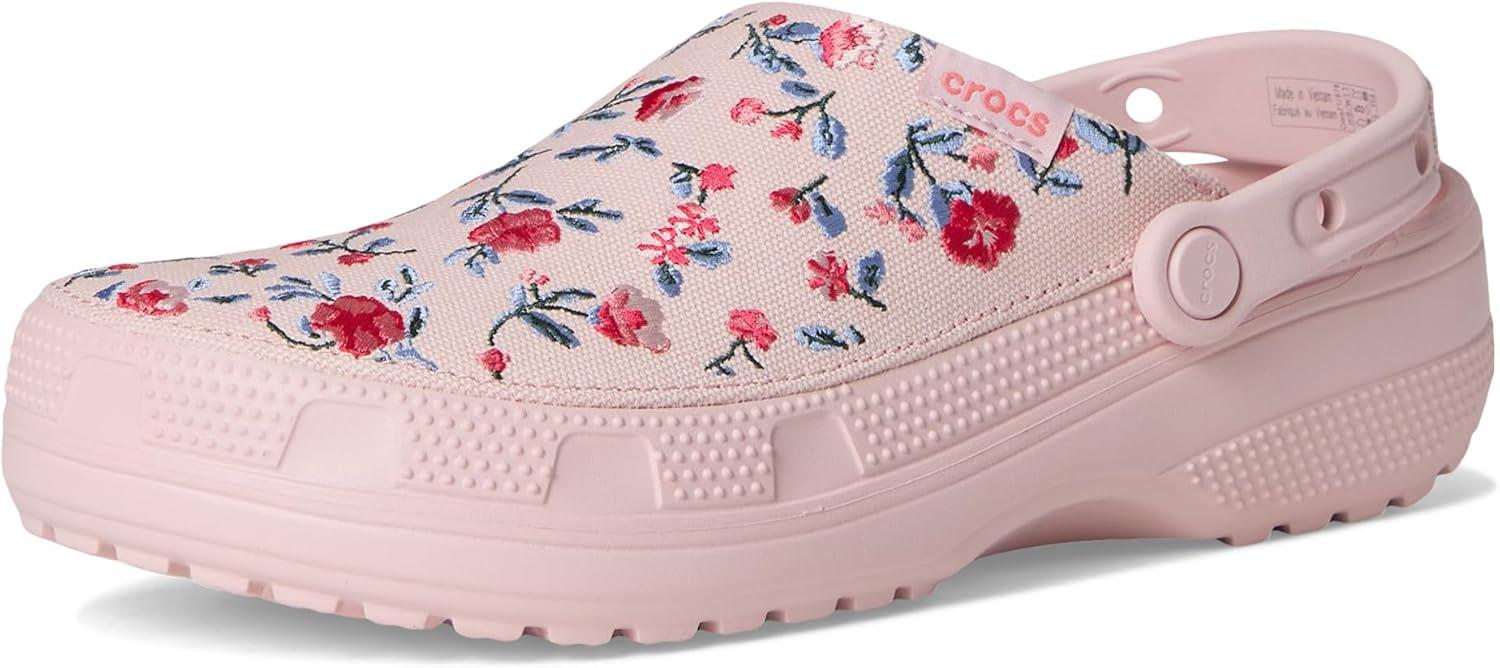 image:imageCrocs UnisexAdult Classic Crafted Canvas Clogs for Men and WomenFloral Cotton Candy
