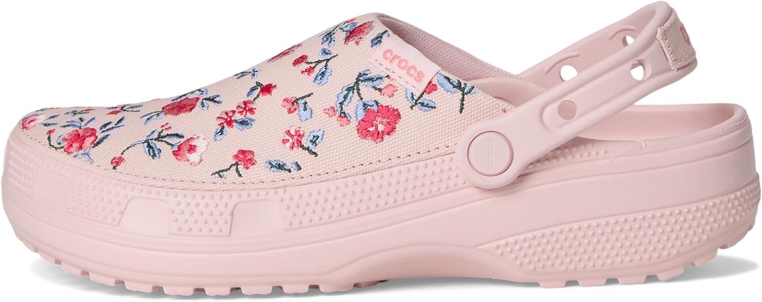 image:imageCrocs UnisexAdult Classic Crafted Canvas Clogs for Men and WomenFloral Cotton Candy