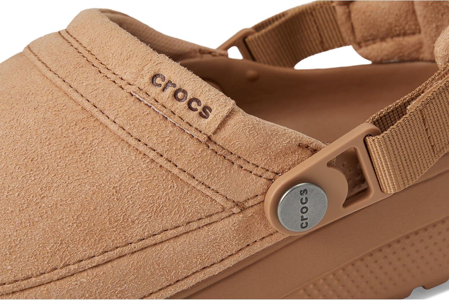 image:imageCrocs UnisexAdult Classic Crafted Canvas Clogs for Men and WomenMilk Chocolate Suede