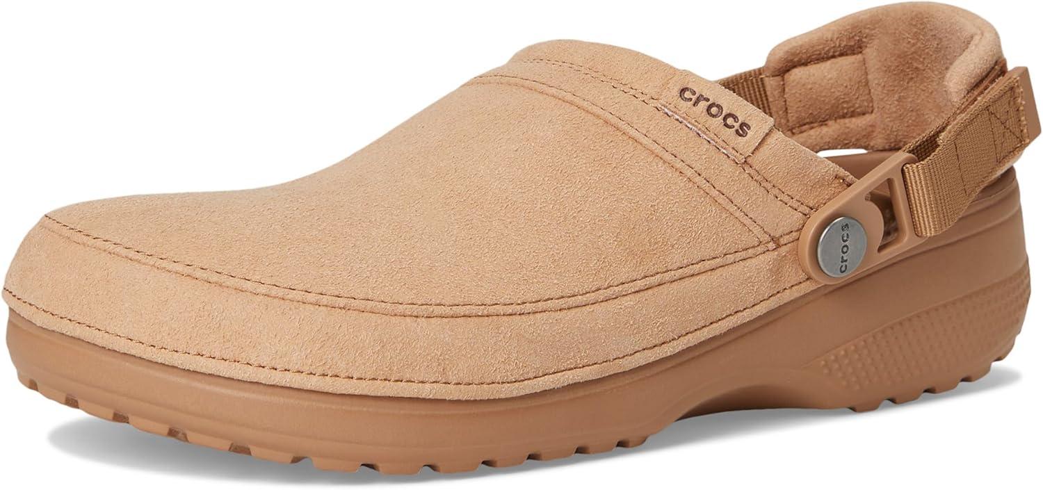image:imageCrocs UnisexAdult Classic Crafted Canvas Clogs for Men and WomenMilk Chocolate Suede
