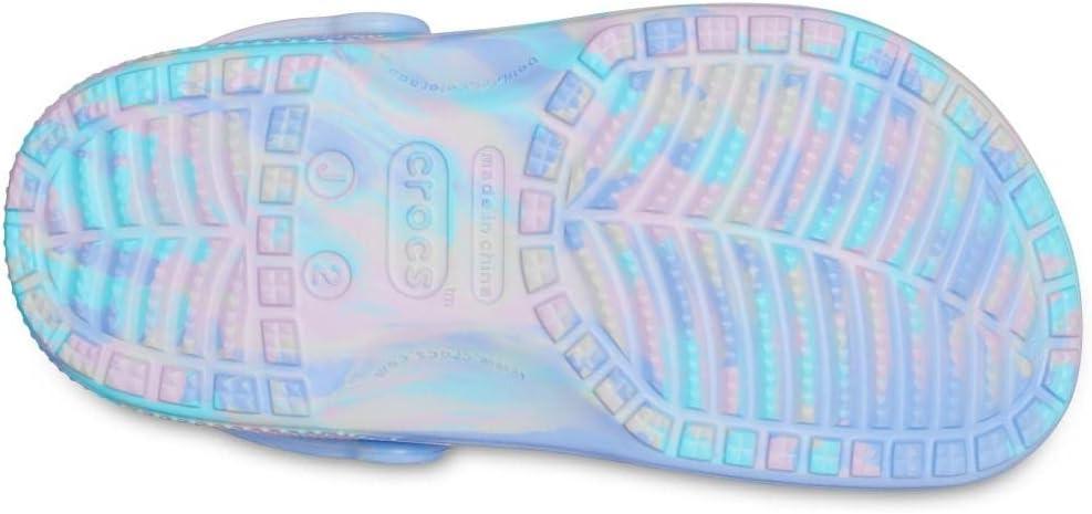 image:imageCrocs UnisexChild Classic Watercolor Marbled Clog KMoon JellyMulti