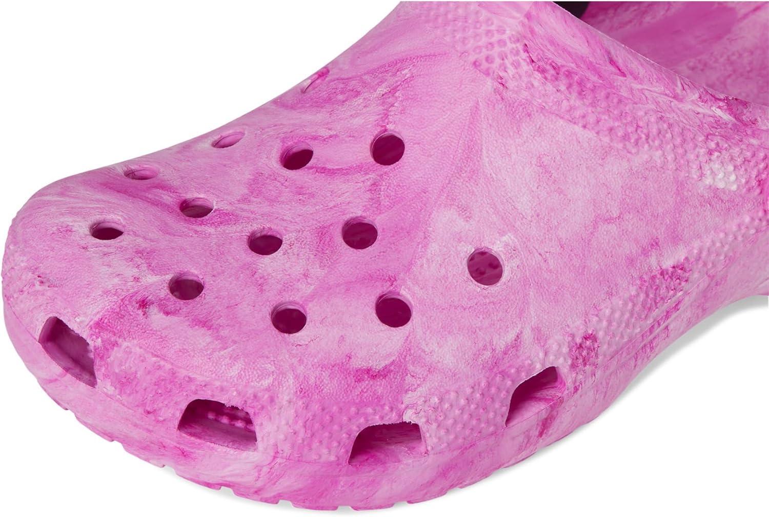 image:imageCrocs UnisexChild Classic Watercolor Marbled Clog KPink Swirl