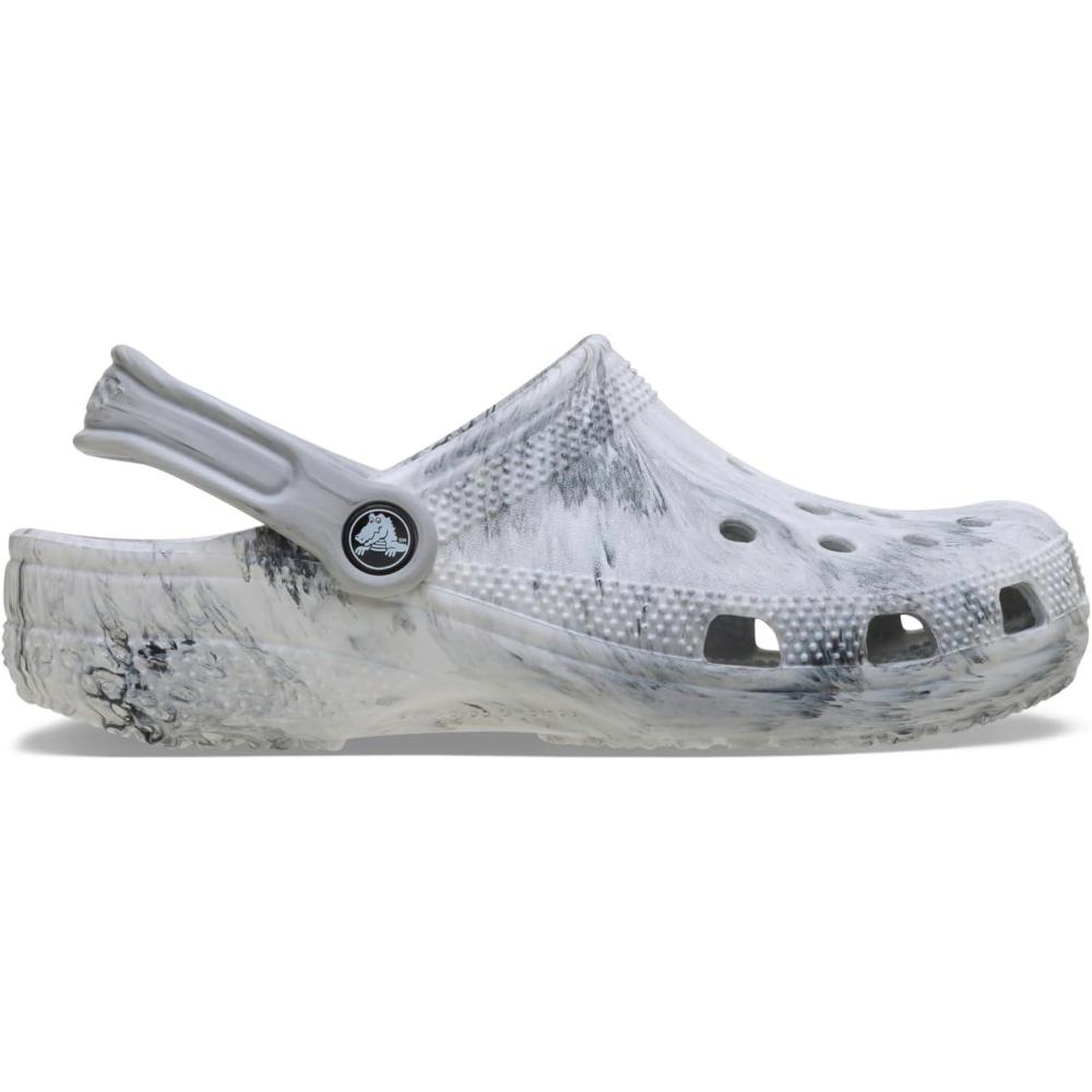 image:imageCrocs UnisexChild Classic Watercolor Marbled Clog KGrey
