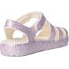 Crocs Kids’ Classic Fisherman Sandals(Chalk Glitter)