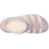 Crocs Kids’ Classic Fisherman Sandals(Chalk Glitter)