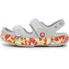 Crocs Kids’ Crocband Cruiser Sandals(Atmosphere/Flame)