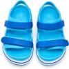 Crocs Kids’ Crocband Cruiser Sandals(Venetian/Blue Bolt)
