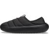 Crocs Men’s Classic Cozzzy Slippers(Black/Black)