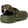 Crocs Unisex-Adult Classic Crafted Canvas Clogs for Men and Women(Army Green Suede)